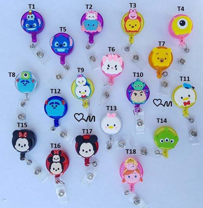 Yoyo Portagafete Dibujos Animados Tsumsum