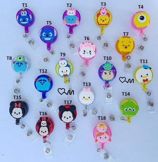 Yoyo Portagafete Dibujos Animados Tsumsum