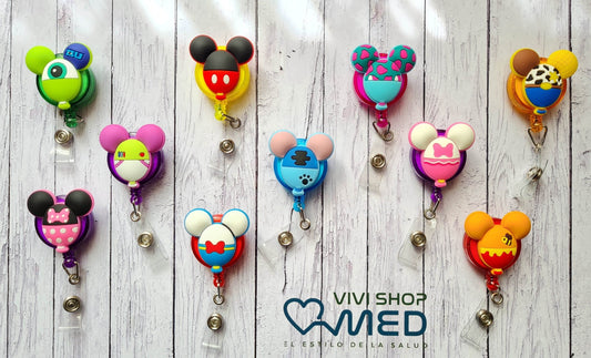 Yoyo portagafete de Orejas Animadas