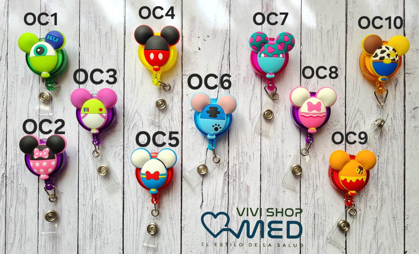 Yoyo portagafete de Orejas Animadas