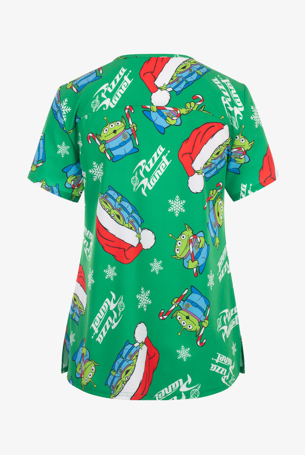 Filipina estampada FUNSCRUBS Disney's Toy Story Christmas STRETCH mujer