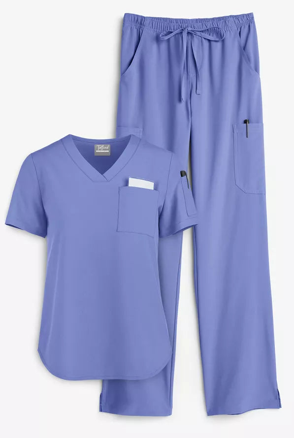 Quirurgico Médico para Mujer Tafford Active Stretch Recto 7 Bolsillos