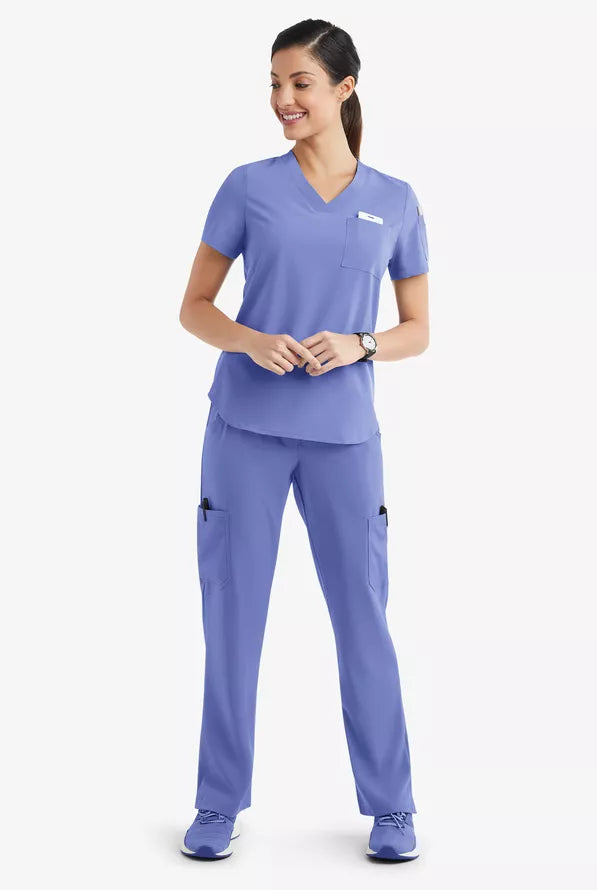 Quirurgico Médico para Mujer Tafford Active Stretch Recto 7 Bolsillos